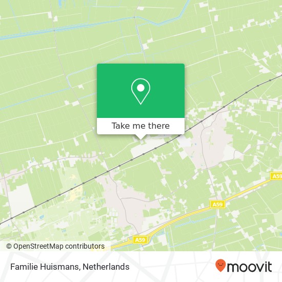 Familie Huismans map
