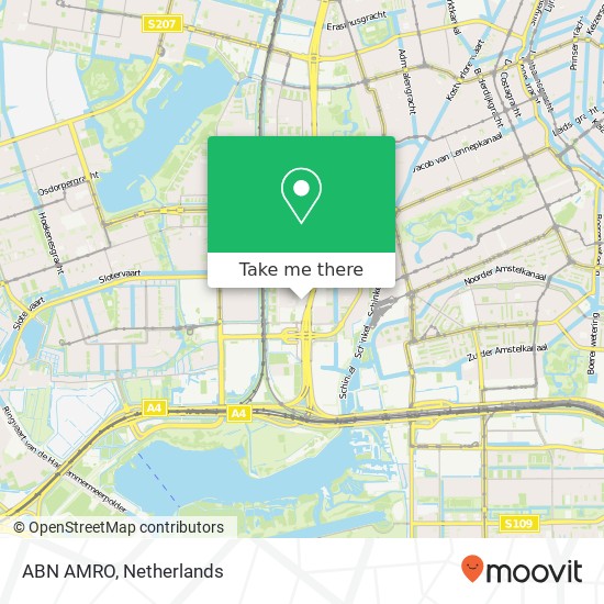 ABN AMRO, Delflandplein 31 map