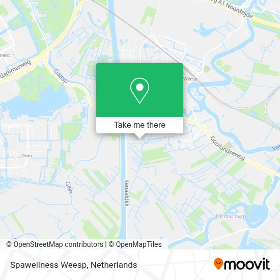 Spawellness Weesp map