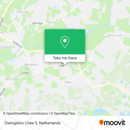 Dwingeloo, Lhee 5 map