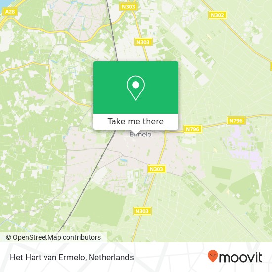 Het Hart van Ermelo map