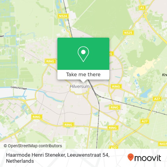 Haarmode Henri Steneker, Leeuwenstraat 54 map