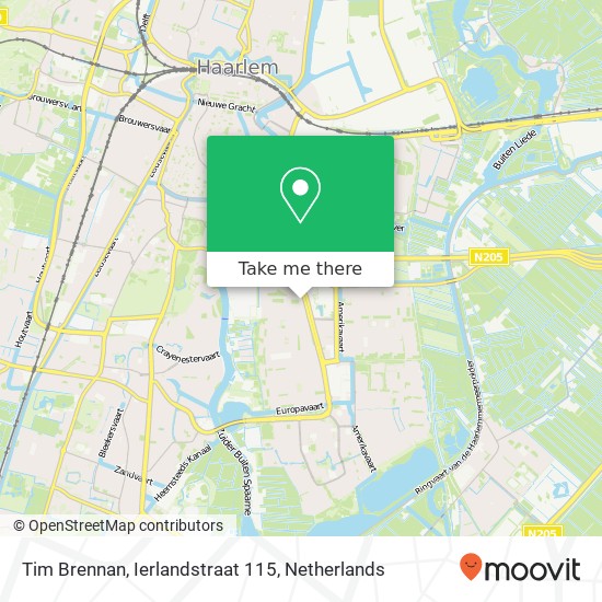 Tim Brennan, Ierlandstraat 115 map