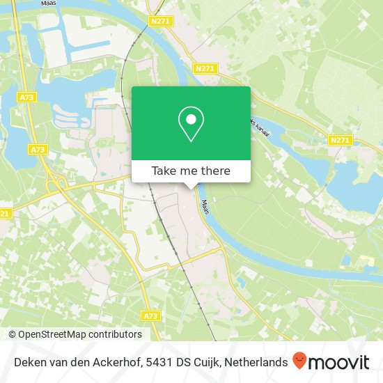 Deken van den Ackerhof, 5431 DS Cuijk map