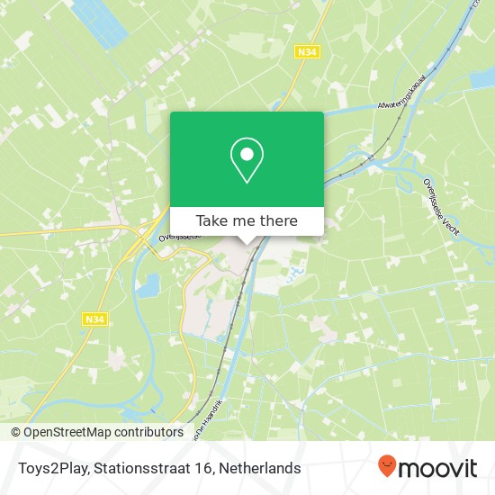 Toys2Play, Stationsstraat 16 map