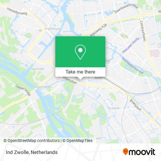 Ind Zwolle map