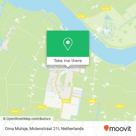 Oma Mutsje, Molenstraat 21I map