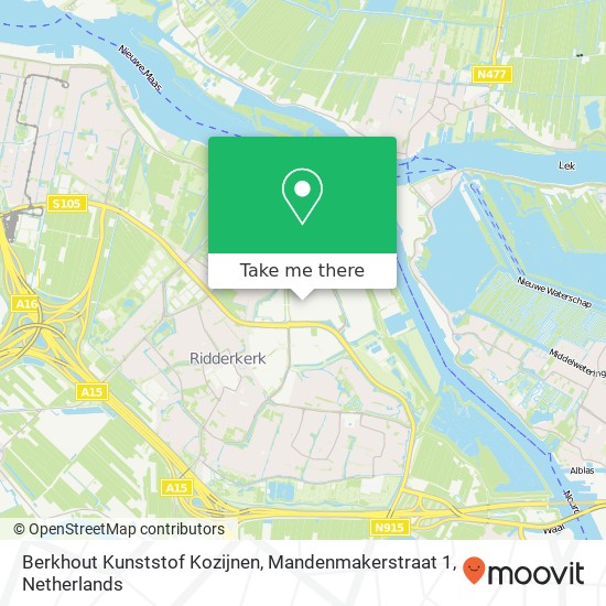 Berkhout Kunststof Kozijnen, Mandenmakerstraat 1 map