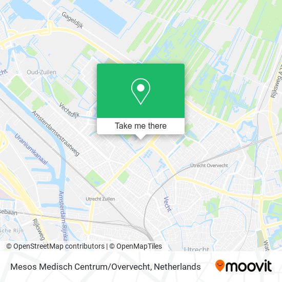 Mesos Medisch Centrum / Overvecht map