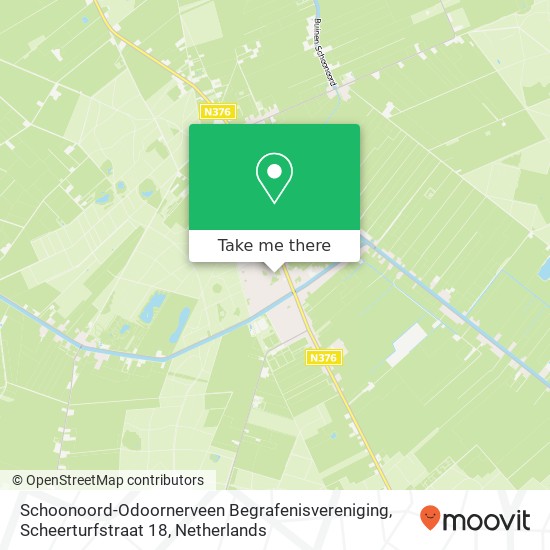 Schoonoord-Odoornerveen Begrafenisvereniging, Scheerturfstraat 18 map
