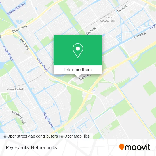 Rey Events map