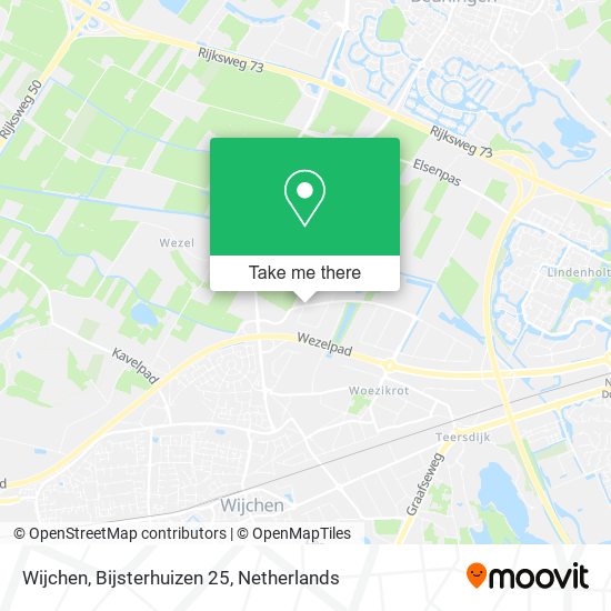Wijchen, Bijsterhuizen 25 map