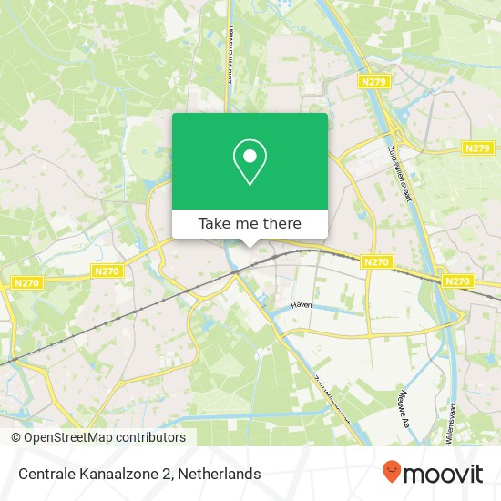 Centrale Kanaalzone 2 map