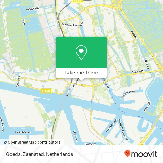 Goeds, Zaanstad map