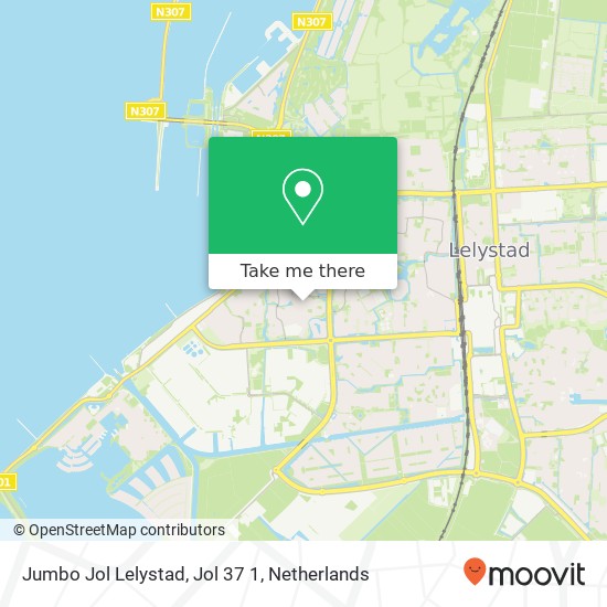 Jumbo Jol Lelystad, Jol 37 1 map