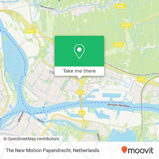 The New Motion Papendrecht map