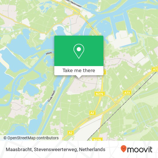 Maasbracht, Stevensweerterweg map