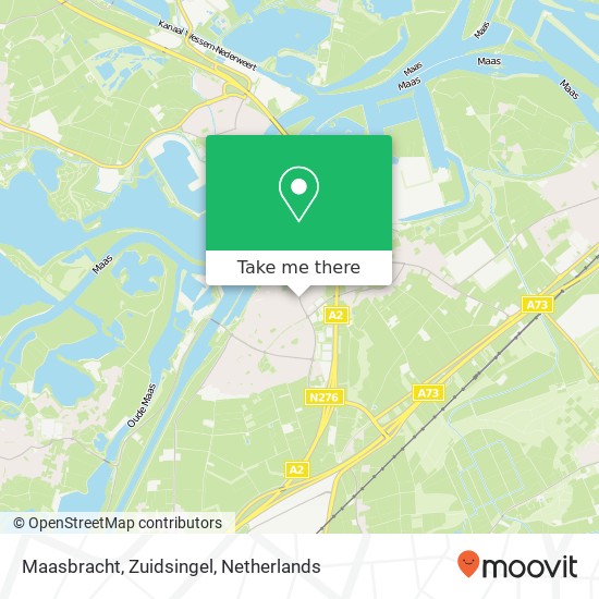 Maasbracht, Zuidsingel map