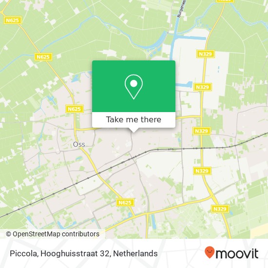 Piccola, Hooghuisstraat 32 Karte