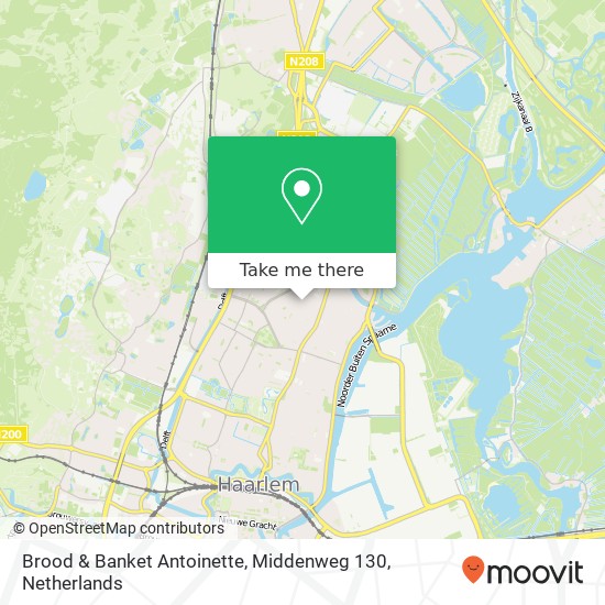 Brood & Banket Antoinette, Middenweg 130 map