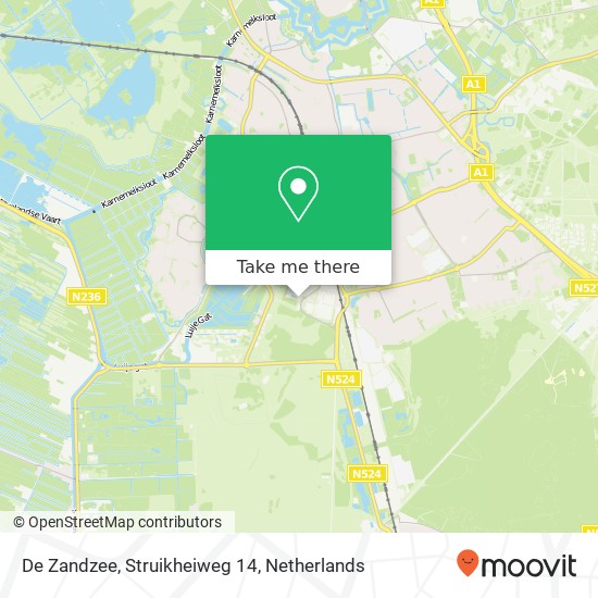 De Zandzee, Struikheiweg 14 map
