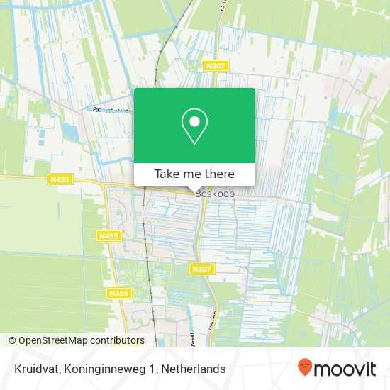 Kruidvat, Koninginneweg 1 map