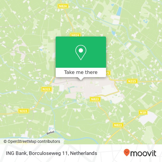 ING Bank, Borculoseweg 11 map