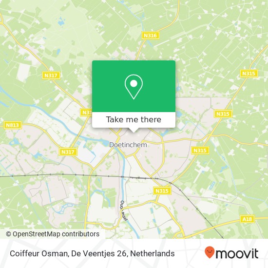 Coiffeur Osman, De Veentjes 26 map