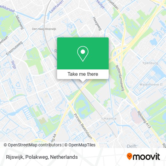 Rijswijk, Polakweg map