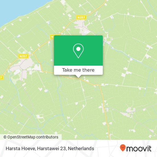 Harsta Hoeve, Harstawei 23 map