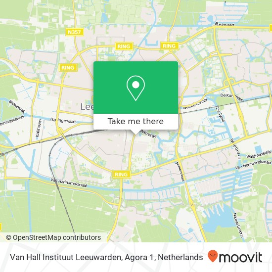 Van Hall Instituut Leeuwarden, Agora 1 map