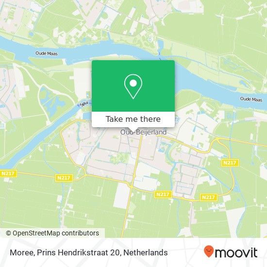 Moree, Prins Hendrikstraat 20 map