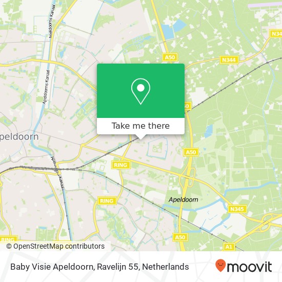 Baby Visie Apeldoorn, Ravelijn 55 Karte