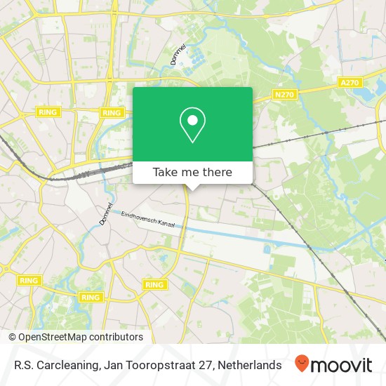 R.S. Carcleaning, Jan Tooropstraat 27 map