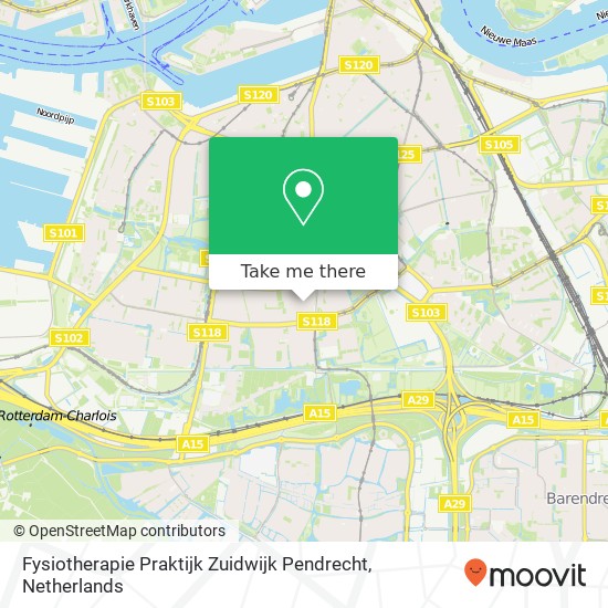 Fysiotherapie Praktijk Zuidwijk Pendrecht, Schere 31 map