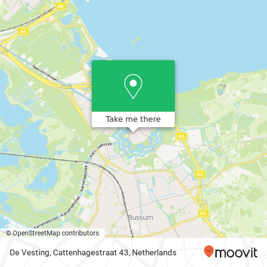 De Vesting, Cattenhagestraat 43 map