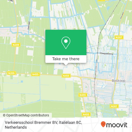 Verkeersschool Bremmer BV, Italiëlaan 8C map