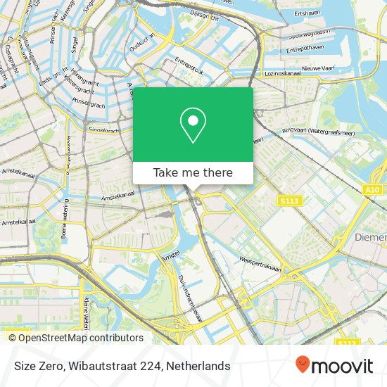 Size Zero, Wibautstraat 224 map