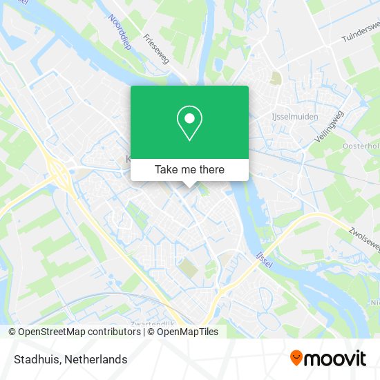 Stadhuis map