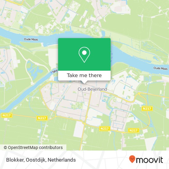 Blokker, Oostdijk map