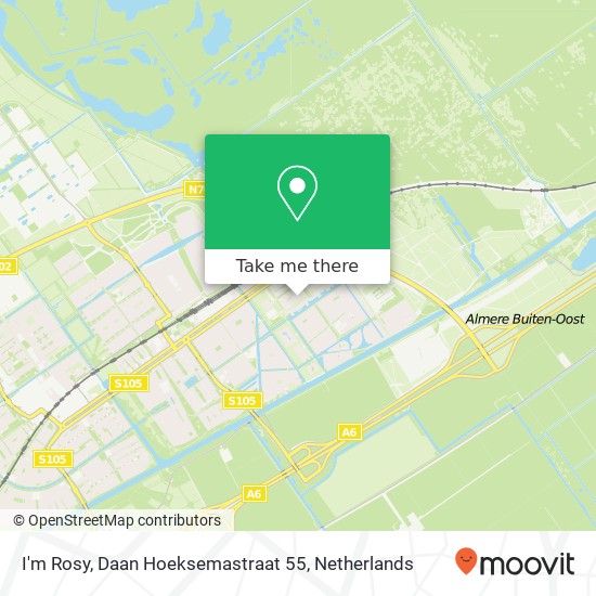 I'm Rosy, Daan Hoeksemastraat 55 map