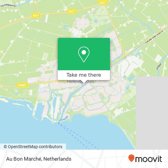 Au Bon Marché, Landhoofd map