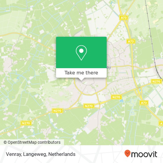 Venray, Langeweg map