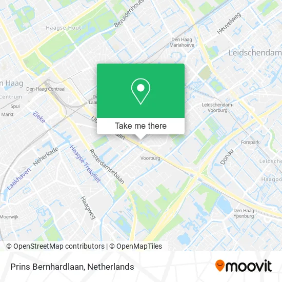 Prins Bernhardlaan map