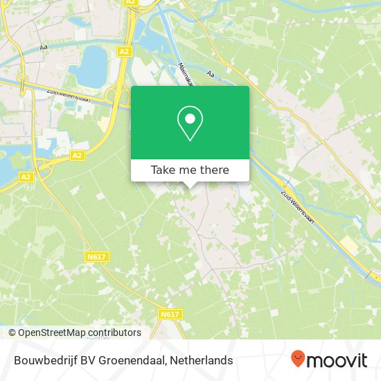 Bouwbedrijf BV Groenendaal map