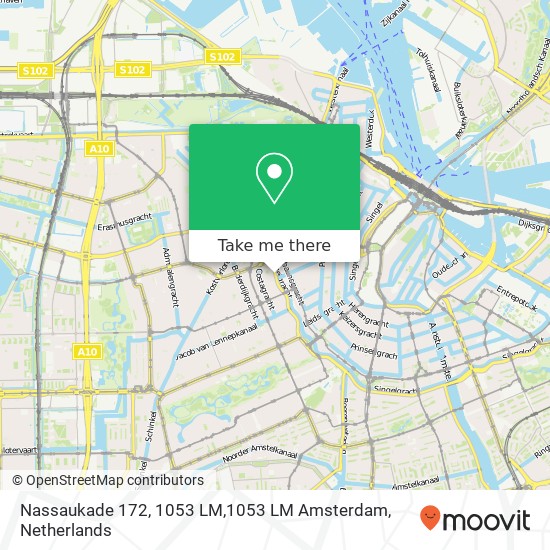 Nassaukade 172, 1053 LM,1053 LM Amsterdam map