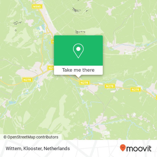 Wittem, Klooster map