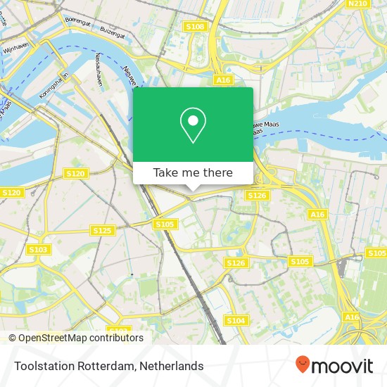 Toolstation Rotterdam, Stadionweg 41A map