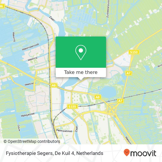 Fysiotherapie Segers, De Kuil 4 map