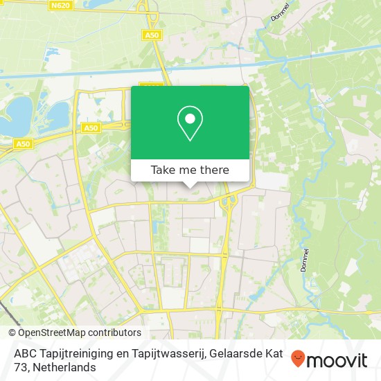 ABC Tapijtreiniging en Tapijtwasserij, Gelaarsde Kat 73 map